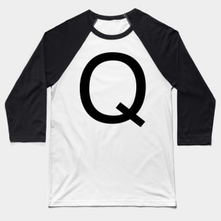 Helvetica Q Baseball T-Shirt